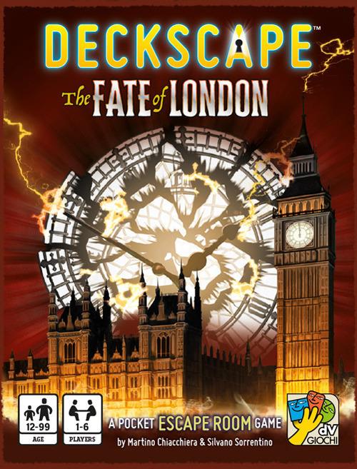 Deckscape. The fate of London. Carte - Martino Chiacchiera,Silvano Sorrentino - copertina