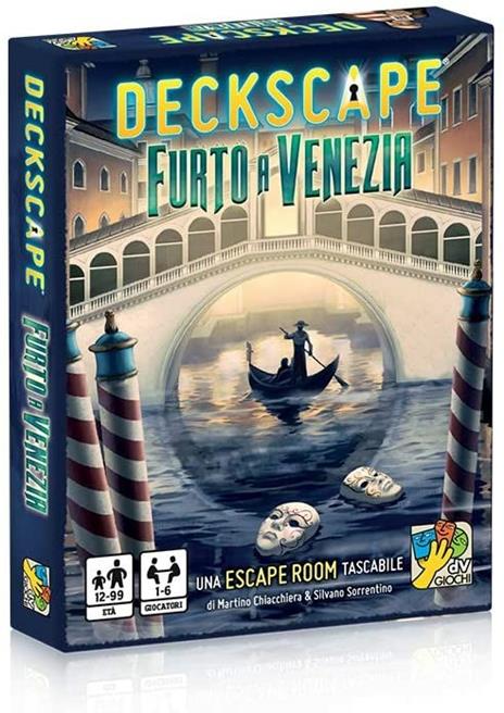 Deckscape. Furto a Venezia. Gioco da tavolo - 9