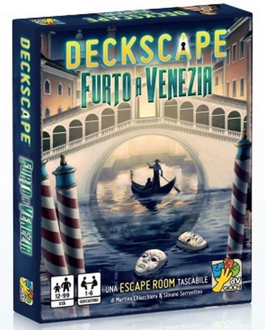 Deckscape. Furto a Venezia. Gioco da tavolo - 5