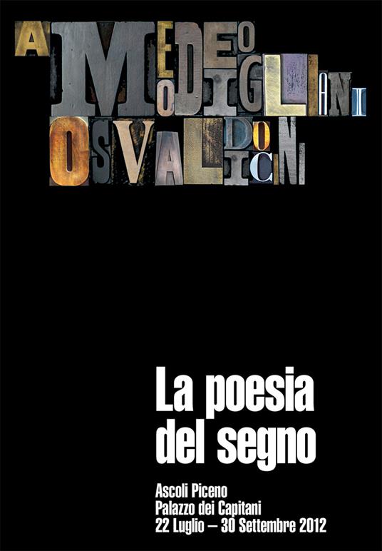 Amedeo Modigliani Osvaldo Licini. La poesia del segno. Ediz. italiana e inglese - Associazione Culturale Cretto - copertina