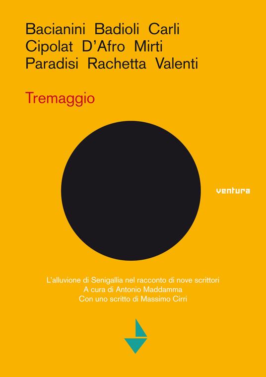 Tre maggio. L'alluvione di Senigallia nel racconto di nove scrittori - copertina