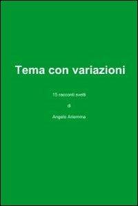 Tema con variazioni - Angelo Ariemma - copertina