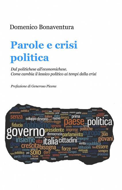 Parole e crisi politica - Domenico Bonaventura - copertina