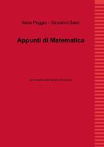 Appunti di matematica