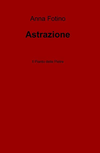 Astrazione - Anna Fotino - copertina