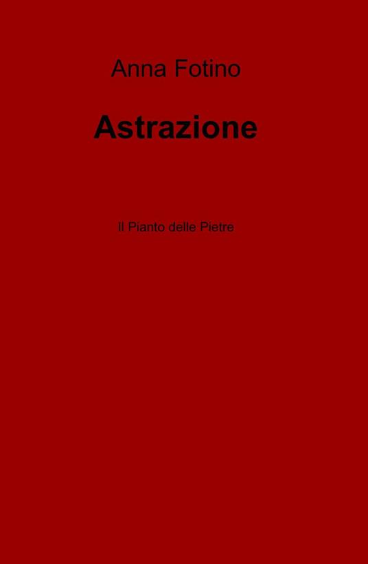 Astrazione - Anna Fotino - copertina