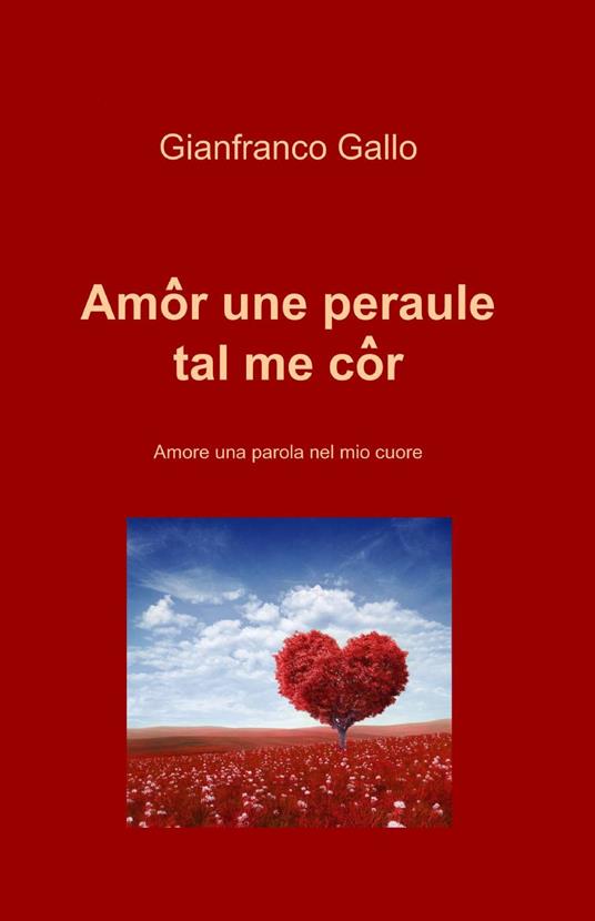 Amôr une peraule tal me côr - Gianfranco Gallo - copertina