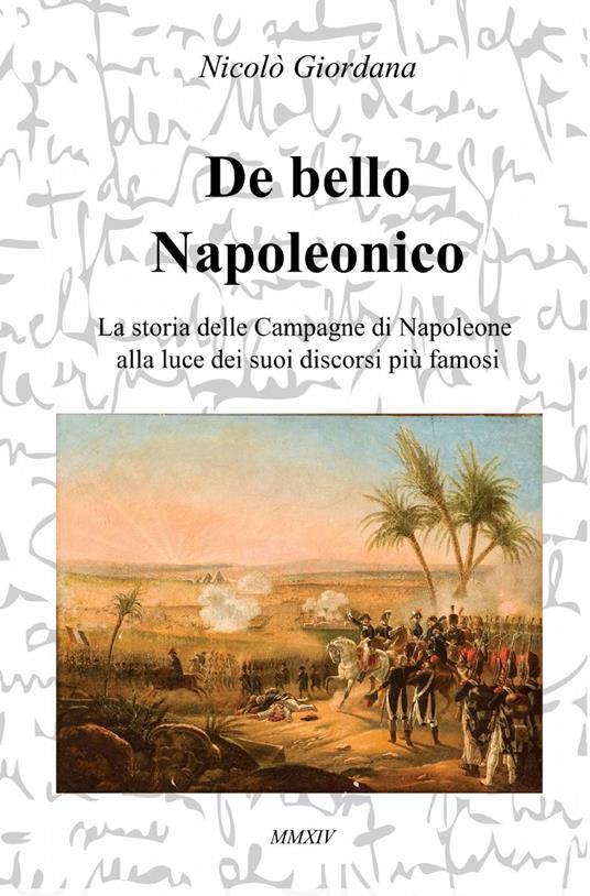 De bello napoleonico - Nicolò Giordana - copertina