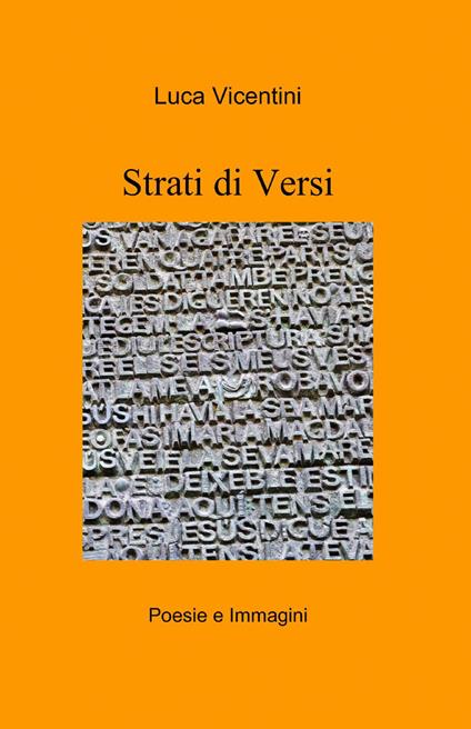 Strati di versi - Luca Vicentini - copertina