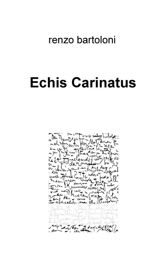 Echis Carinatus - Renzo Bartoloni - copertina