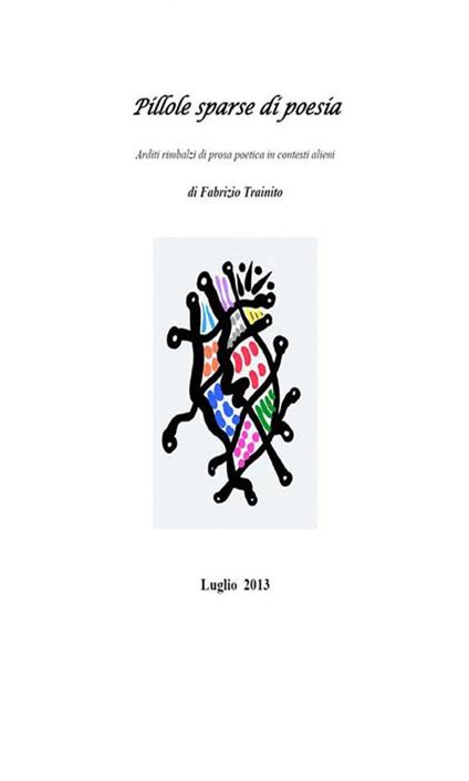 Pillole sparse di poesia - Fabrizio Trainito - ebook
