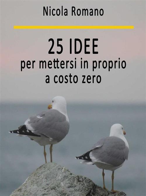 25 idee per mettersi in proprio a costo zero - Nicola Romano - ebook