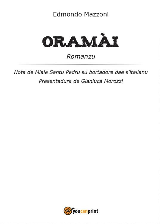 Oramài - Edmondo Mazzoni - copertina