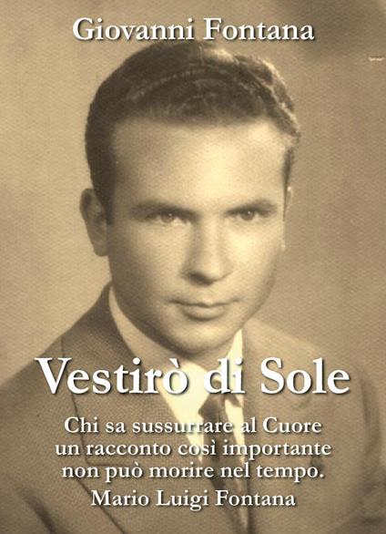 Vestirò di sole - Giovanni Fontana - copertina