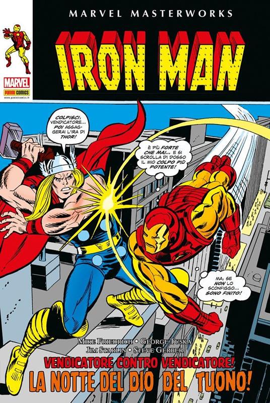La notte del dio del tuono. Iron Man. Vol. 9 - Mike Friedrich,George Tuska,Jim Starlin - copertina