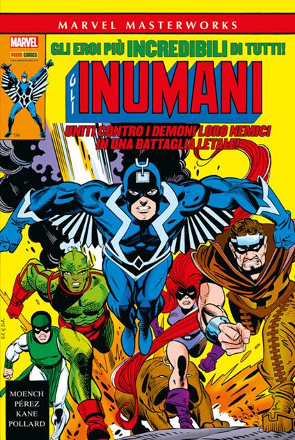 Gli inumani. Vol. 2 - Gil Kane,George Pérez - copertina