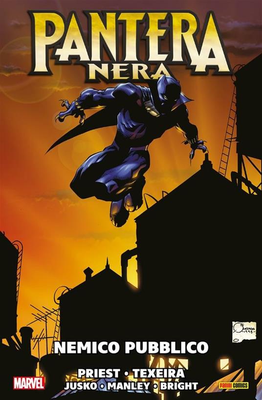 Nemico pubblico. Pantera nera - Mark Bright,Joe Jusko,Mike Manley,Christopher Priest - ebook