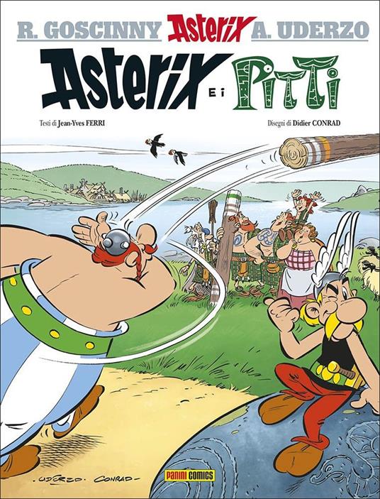 Asterix e i Pitti - René Goscinny,Albert Uderzo,Jean-Yves Ferri - copertina