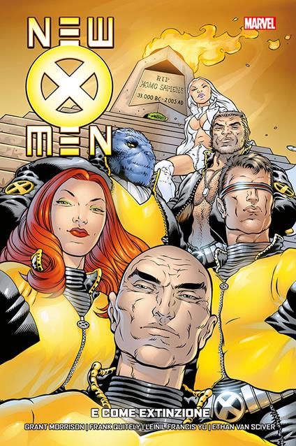 New X-Men. Vol. 1: E come extinzione. - Grant Morrison,Frank Quitely,Leinil Francis Yu - copertina