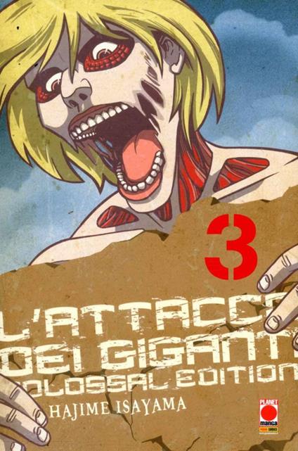 L'attacco dei giganti. Colossal edition. Vol. 3 - Hajime Isayama - copertina