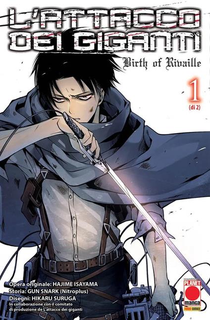 L' attacco dei giganti. Birth of Rivaille. Vol. 1 - Hajime Isayama,5pb.xNitroplus - copertina