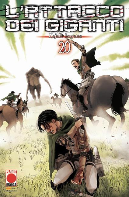 L'attacco dei giganti. Vol. 20 - Hajime Isayama - copertina