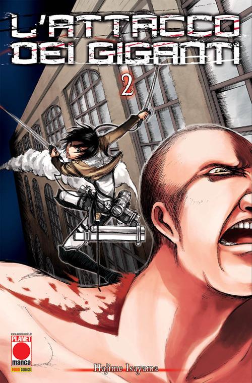 L' attacco dei giganti. Vol. 2 - Hajime Isayama - Libro - Panini Comics - |  IBS