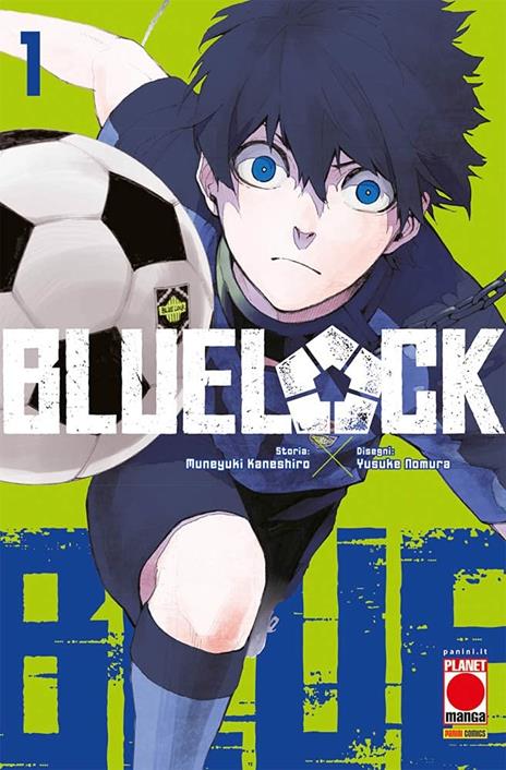 Blue lock. Vol. 1 - Muneyuki Kaneshiro - copertina