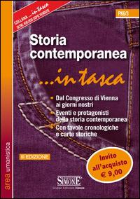 Storia contemporanea - copertina