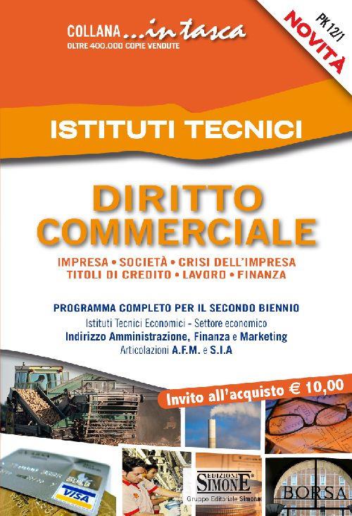 Diritto commerciale per gli istituti tecnici - copertina