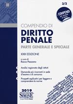 Compendio di diritto penale. Parte generale e speciale