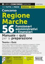  Concorso Regione Marche 56 Funzionari Amministrativi e Finanziari. Manuale e quiz per la preparazione