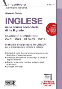 La prova di inglese per tutti i concorsi. Con Contenuto digitale per  download e accesso on line: software di simulazione. Con Contenuto digitale  per accesso on line: es di Giovanni Ciotola con