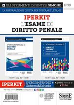 Iperkit esame di diritto penale: Ipercompendio diritto penale-Schemi & schede diritto penale