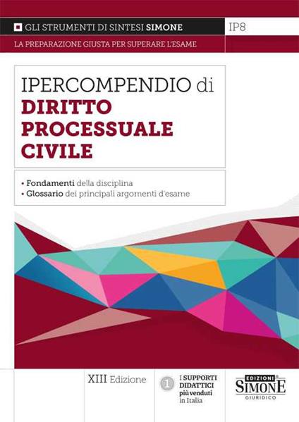 Ipercompendio di diritto processuale civile - copertina