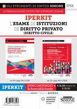 L esame di istituzioni di diritto privato (diritto civile). Iperkit: Ipercompendio di istituzioni di diritto privato (diritto civile)-Schemi & schede di istituzioni di diritto privato (diritto civile)