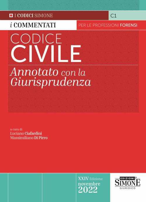 Codice civile. Annotato con la giurisprudenza - copertina