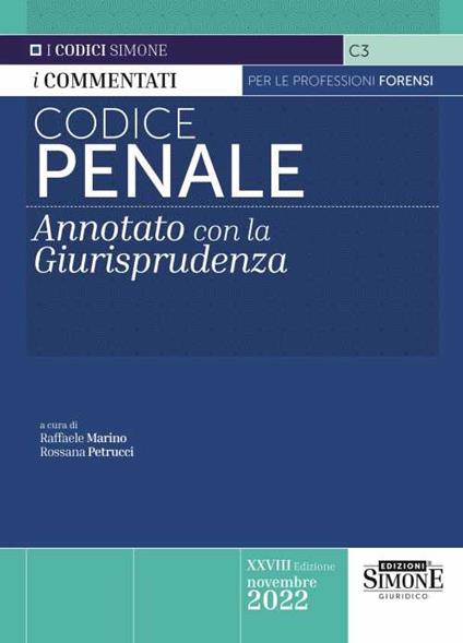 Codice penale. Annotato con la giurisprudenza - copertina