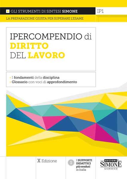 Ipercompendio diritto del lavoro - copertina