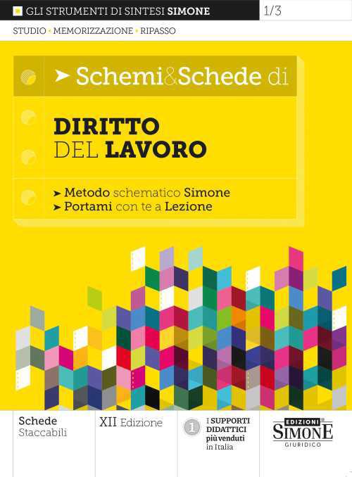 Schemi & schede di diritto del lavoro - copertina