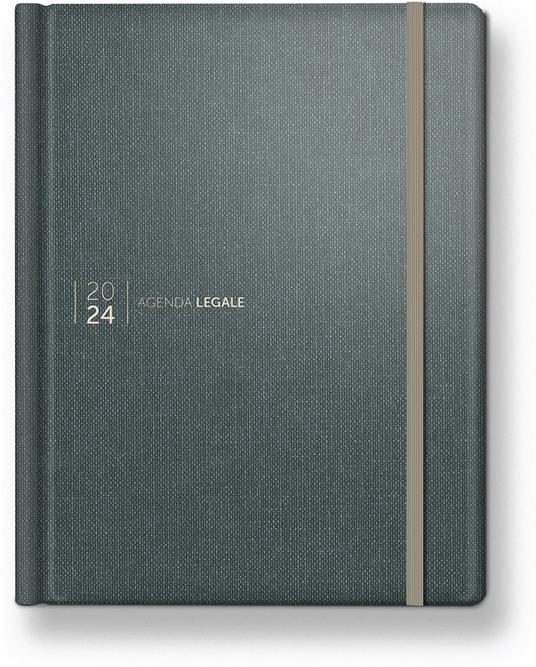 Agenda legale 2024. Ediz. dark gray - copertina