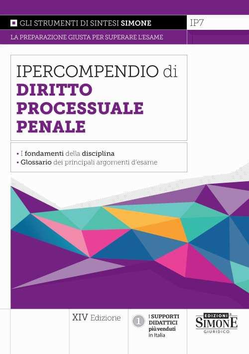 Ipercompendio di diritto processuale penale - copertina