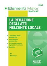 La redazione degli atti nell'ente locale