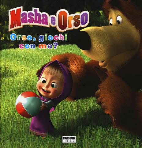 Orso, giochi con me? Masha e Orso. Ediz. illustrata - copertina