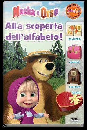 Alla scoperta dell'alfabeto. Masha e Orso. Ediz. a colori - Libro - Fabbri  