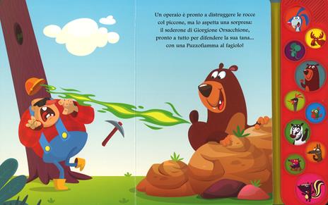 La foresta delle puzzette. Libro sonoro. Ediz. a colori - Carlo Resca - 4