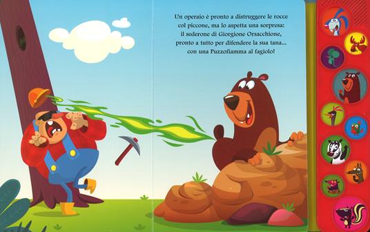 La foresta delle puzzette. Libro sonoro. Ediz. a colori - Carlo Resca - 4