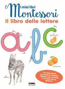 Image of Il libro delle lettere. I miei libri Montessori. Con Carte