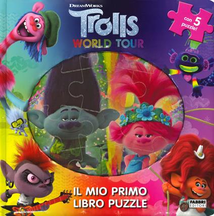 Trolls world tour. Il mio primo libro puzzle. Ediz. a colori - copertina