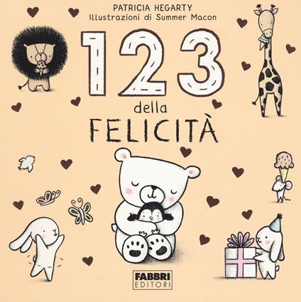 123 della felicità - Patricia Hegarty - copertina